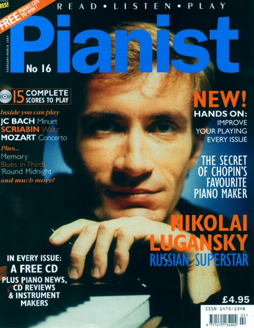 Order back issues from: pianistmagazine.com